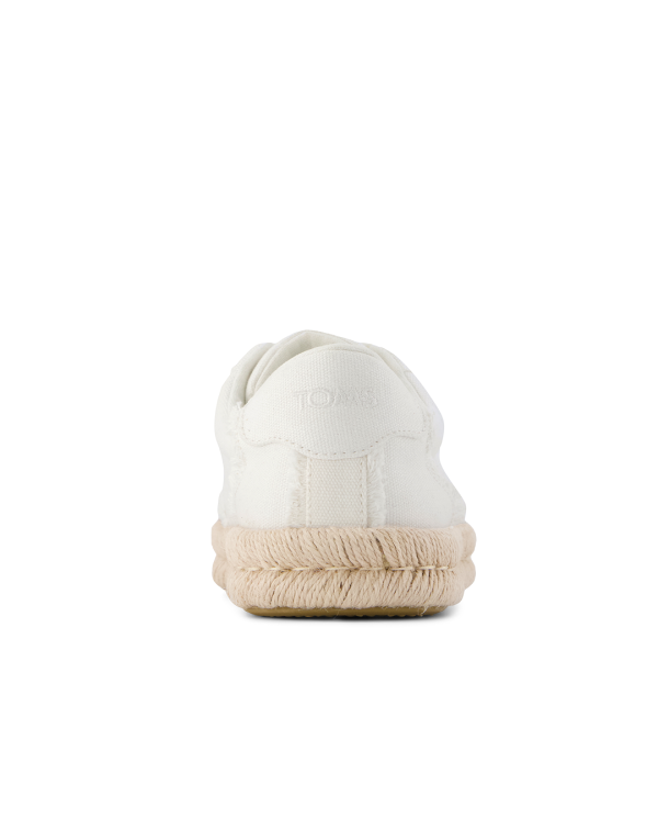 Zapatillas de mujer Jesse algodón blanco