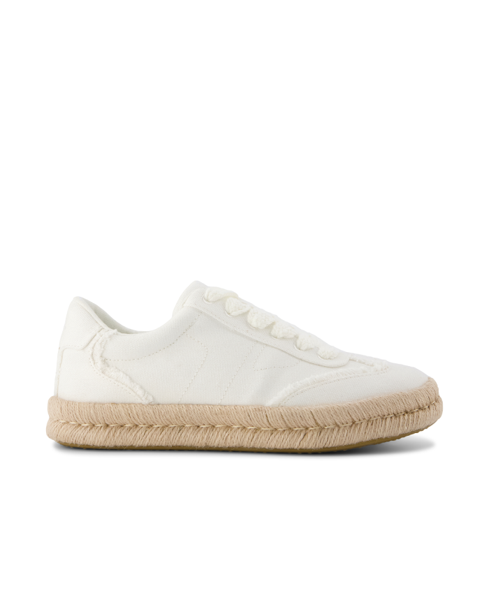 Zapatillas de mujer Jesse algodón blanco