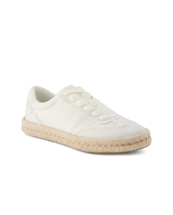 Zapatillas de mujer Jesse algodón blanco