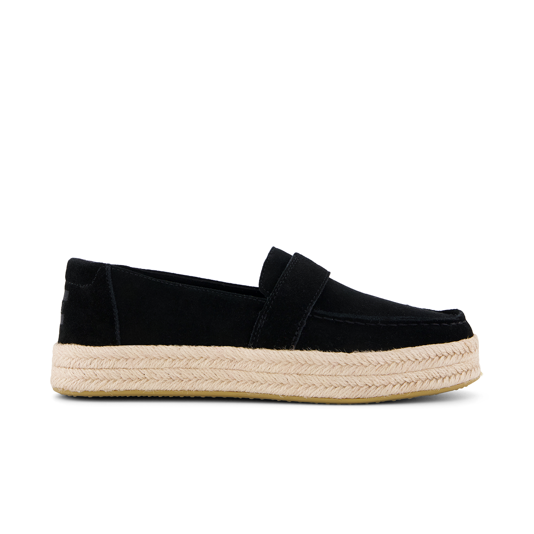 Toms Alpargatas de mujer Blakely ante negro