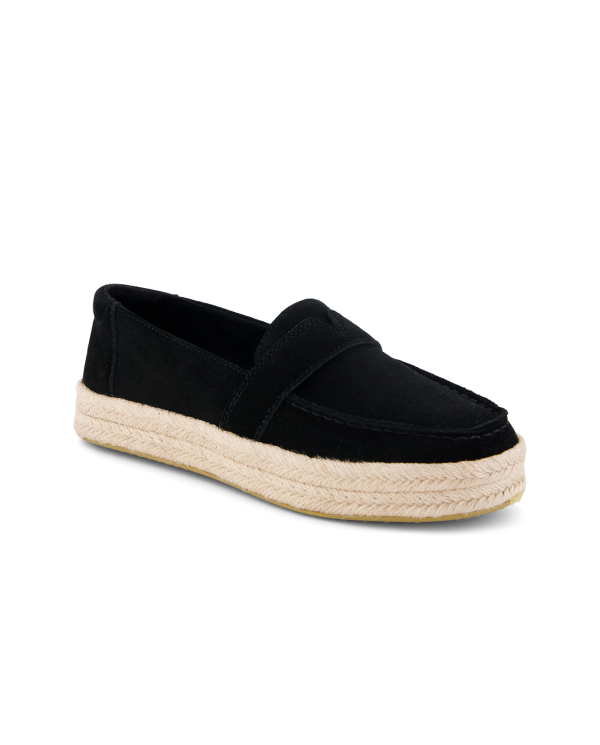Alpargatas de mujer Blakely ante negro