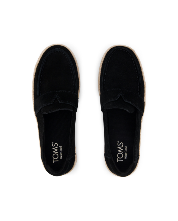 Alpargatas de mujer Blakely ante negro