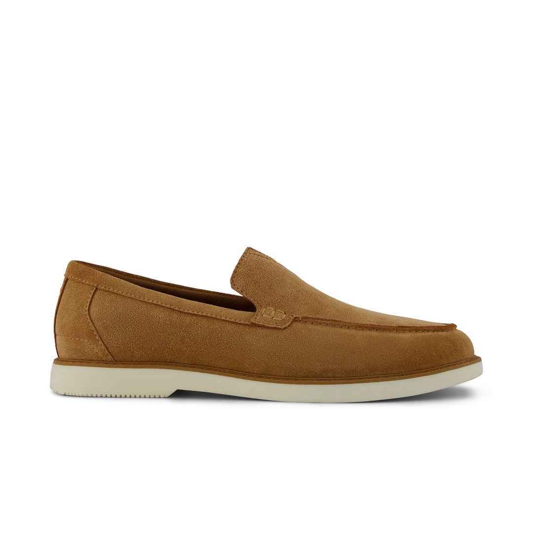 Toms Mocasín de hombre Marcos de ante marrón