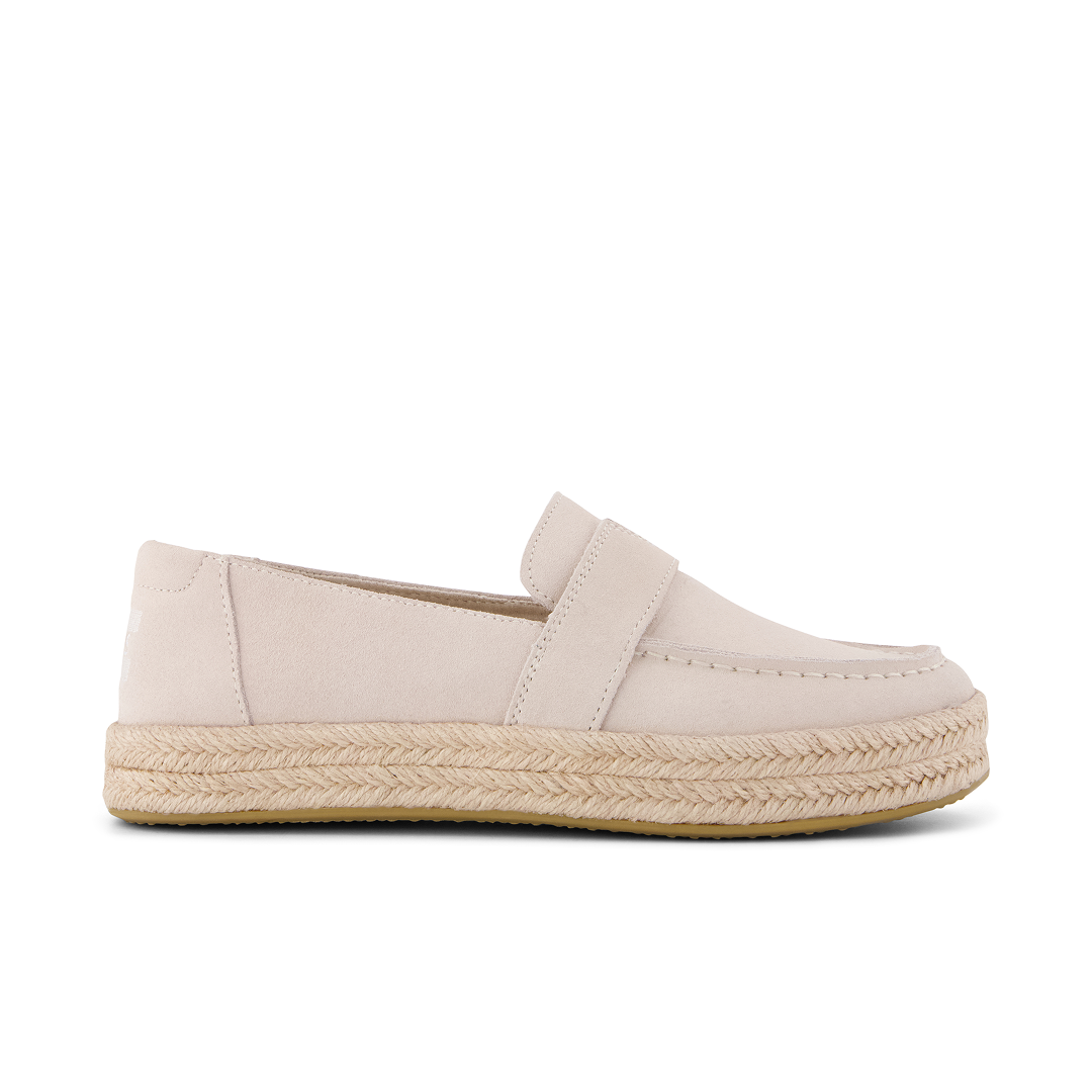Toms Alpargatas de mujer Blakely de ante beige
