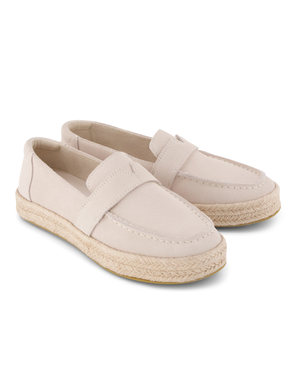 Alpargatas de mujer Blakely de ante beige