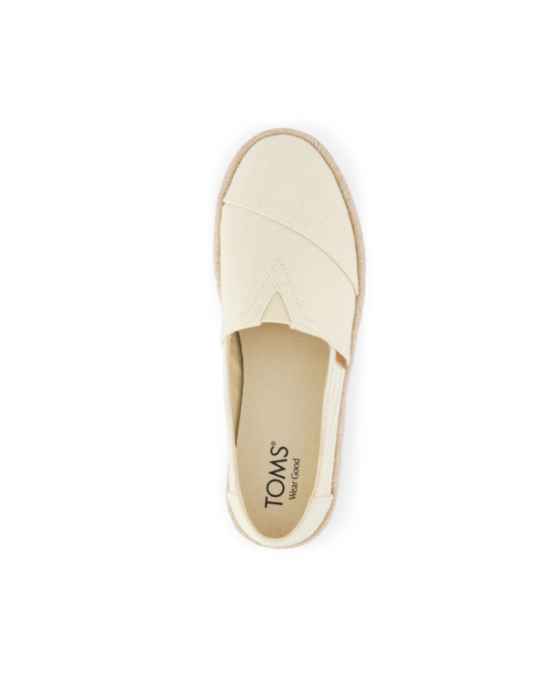 Alpargatas de mujer Rope 2.0 beige y rayas