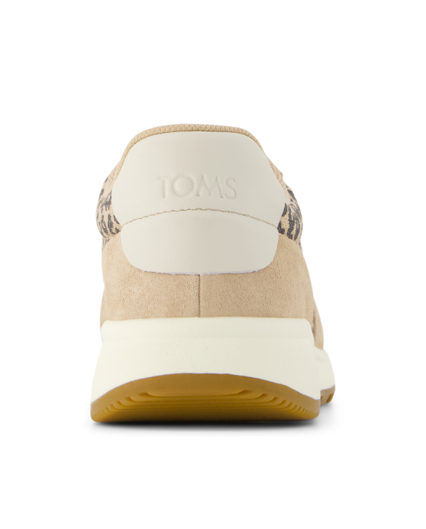 Zapatillas de mujer TRVL Lite Retro repelentes al agua animal print beige
