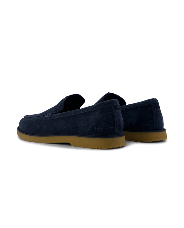 Mocasín de hombre Marcos de ante marino