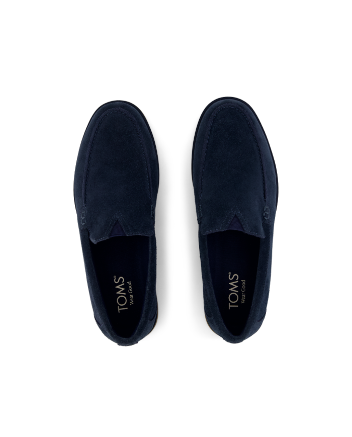 Mocasín de hombre Marcos de ante marino