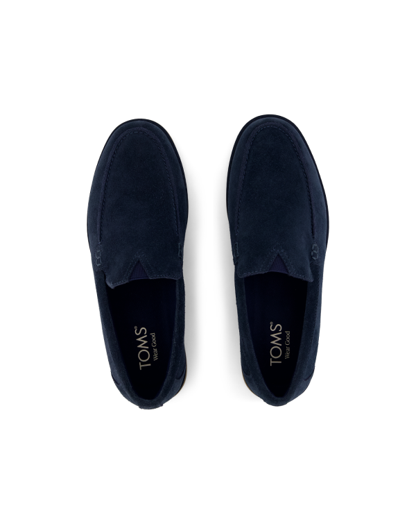 Mocasín de hombre Marcos de ante marino