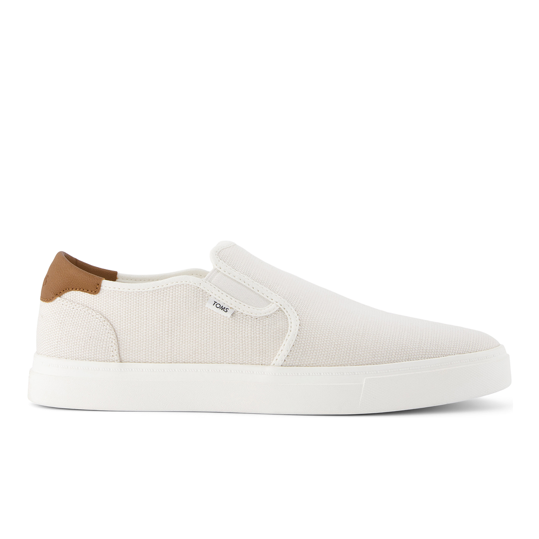 Toms Zapatillas de hombre Baja 2.0 lona blanco