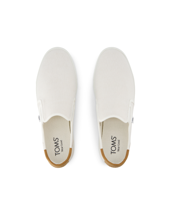 Zapatillas de hombre Baja 2.0 lona blanco