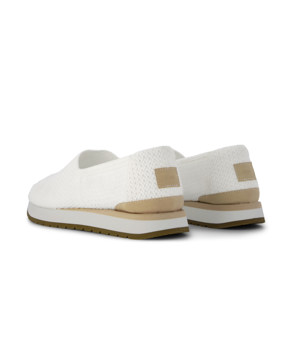 Zapatillas de mujer Resident Plus punto blanco