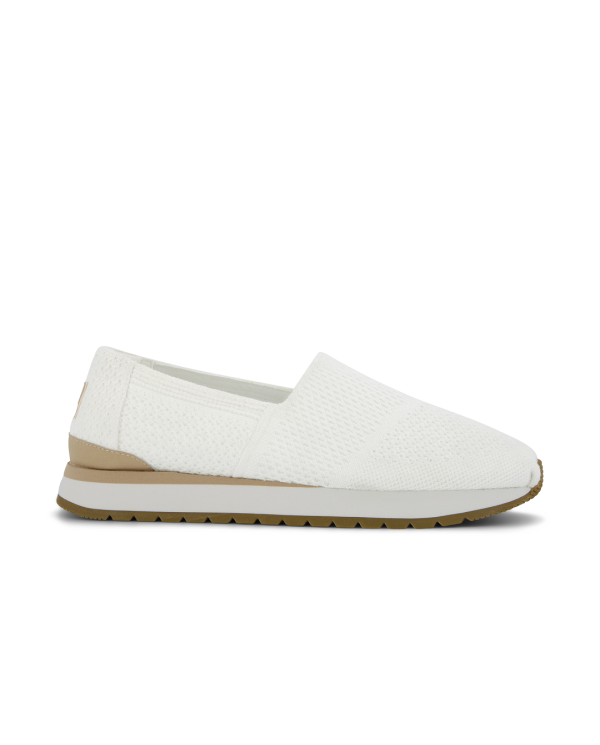 Zapatillas de mujer Resident Plus punto blanco