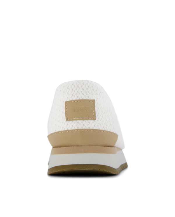 Zapatillas de mujer Resident Plus punto blanco