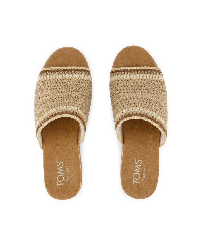 Sandalias de mujer Diana mule crochet...