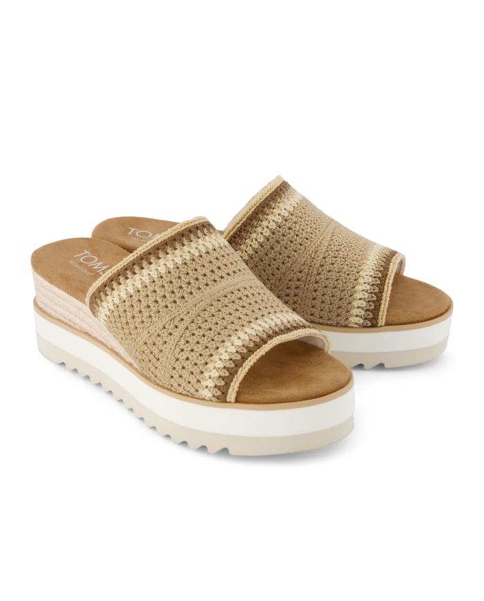 Sandalias de mujer Diana mule crochet...