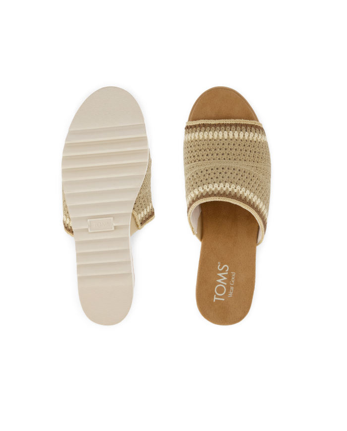 Sandalias de mujer Diana mule crochet...