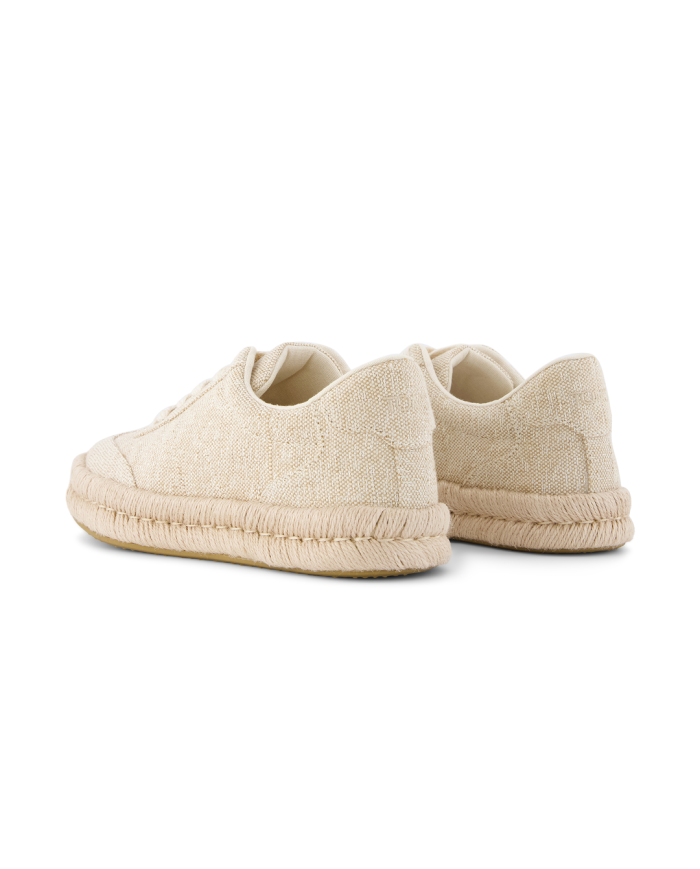 Zapatillas de mujer Jesse lona champagne