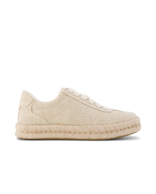 Zapatillas de mujer Jesse lona champagne
