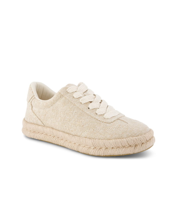 Zapatillas de mujer Jesse lona champagne