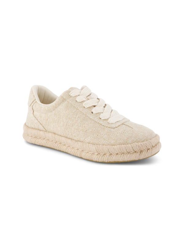 Zapatillas de mujer Jesse lona champagne