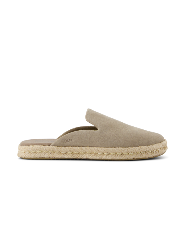 Alpargatas de mujer mule Santiago ante beige