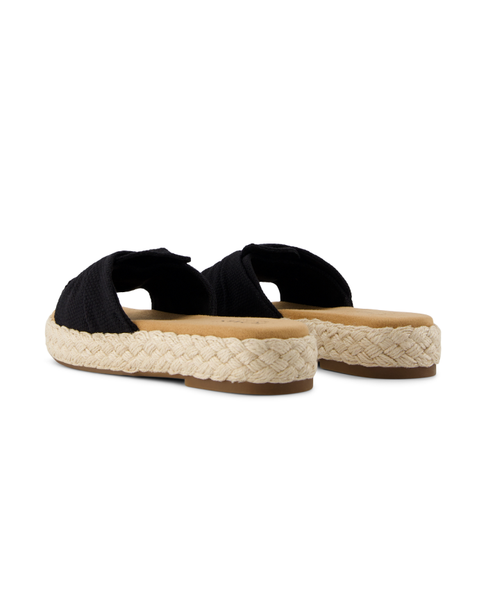 Sandalias de mujer Abby lazo negro