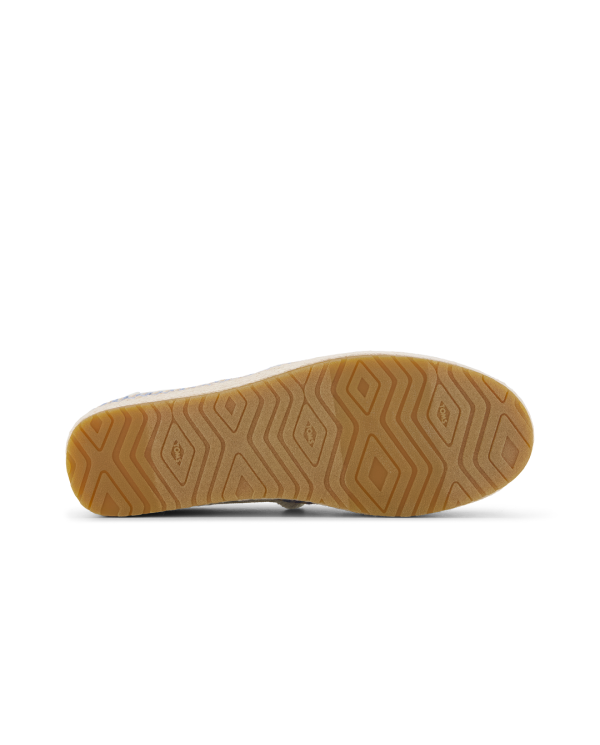 Alpargatas para mujer Valencia denim blanco
