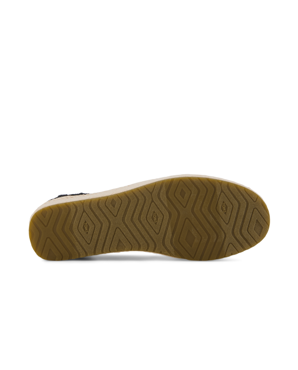 Alpargatas de mujer Valencia crochet negro