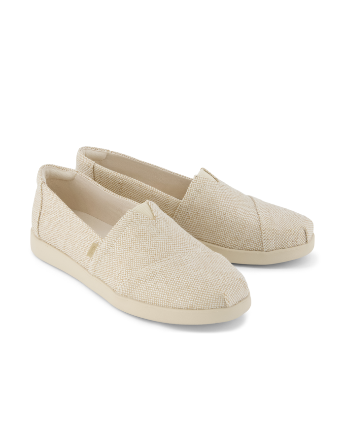 Alpargatas de mujer plus champagne