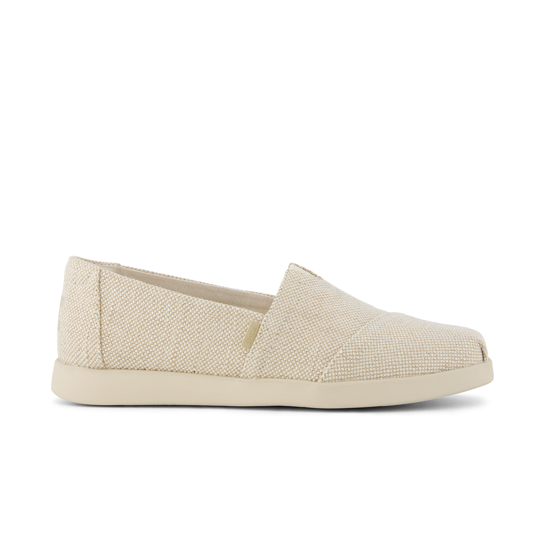 Toms Alpargatas de mujer plus champagne