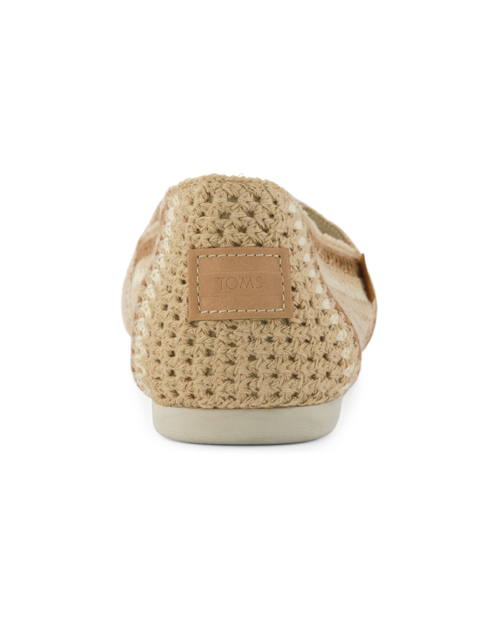 Alpargatas de mujer clásicas crochet...