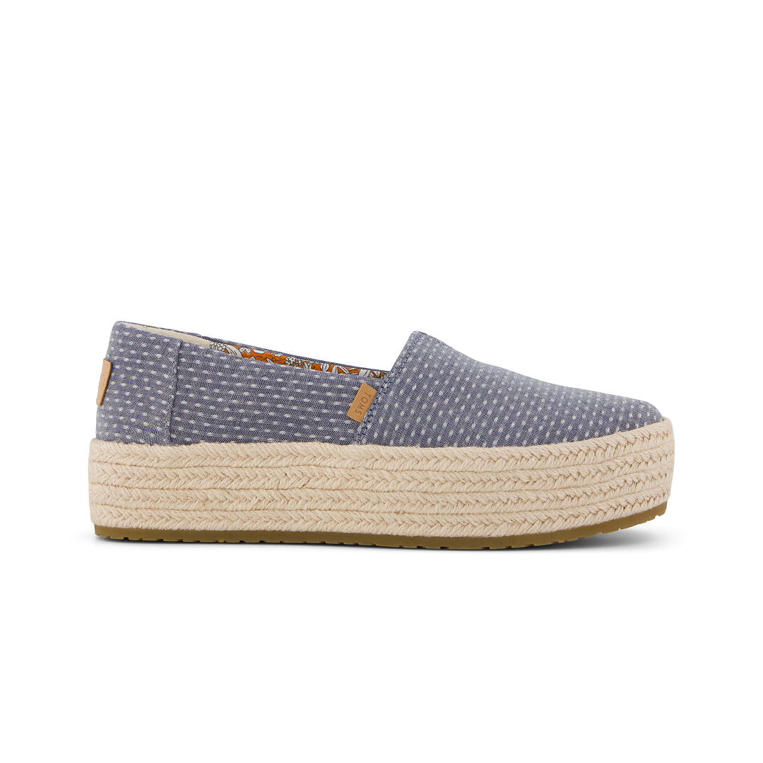 Toms Alpargatas de mujer Valencia azul