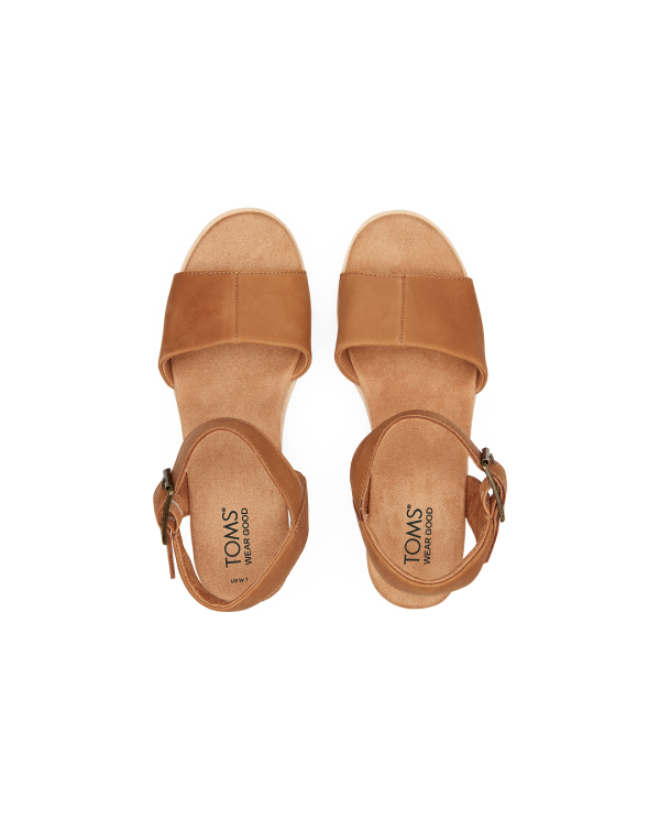 Sandalias de mujer Diana piel marrón
