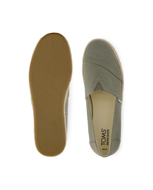 Alpargatas de mujer Rope 2.0 gris vetiver