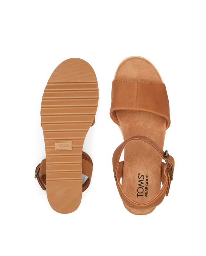 Sandalias de mujer Diana piel marrón