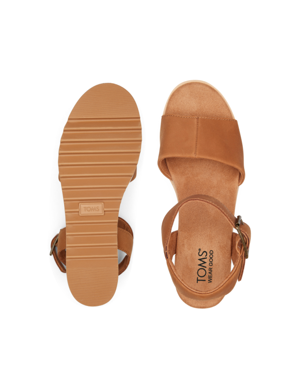 Sandalias de mujer Diana piel marrón