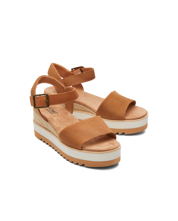 Sandalias de mujer Diana piel marrón