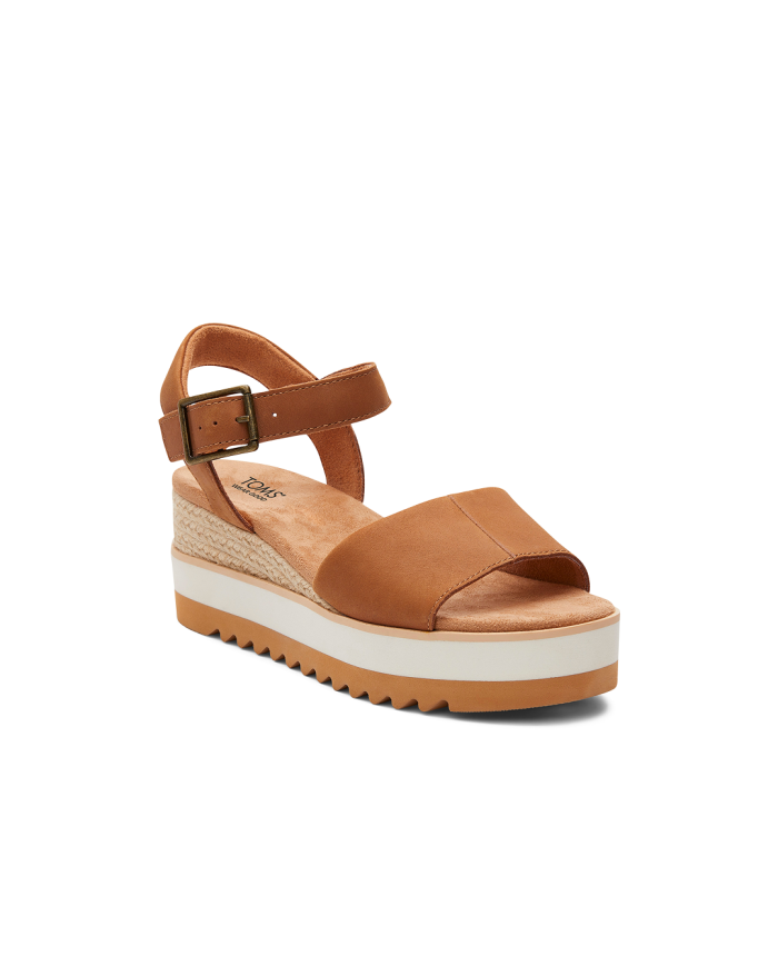 Sandalias de mujer Diana piel marrón