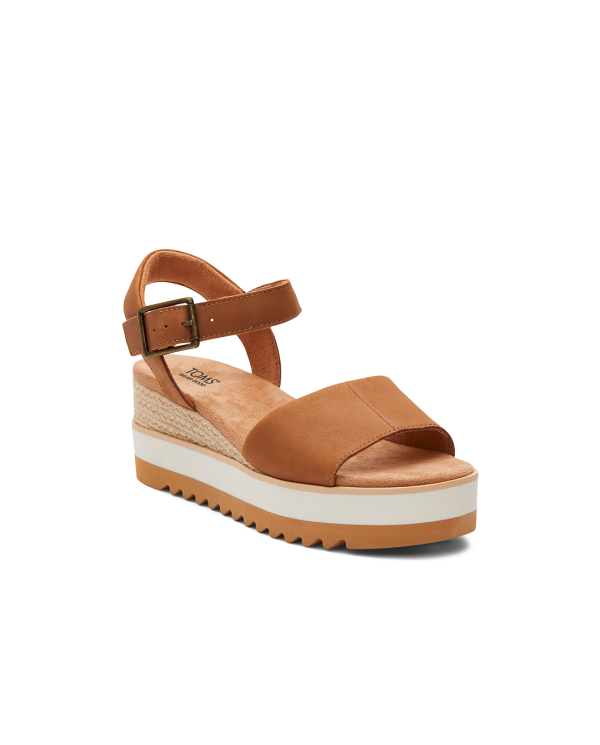 Sandalias de mujer Diana piel marrón