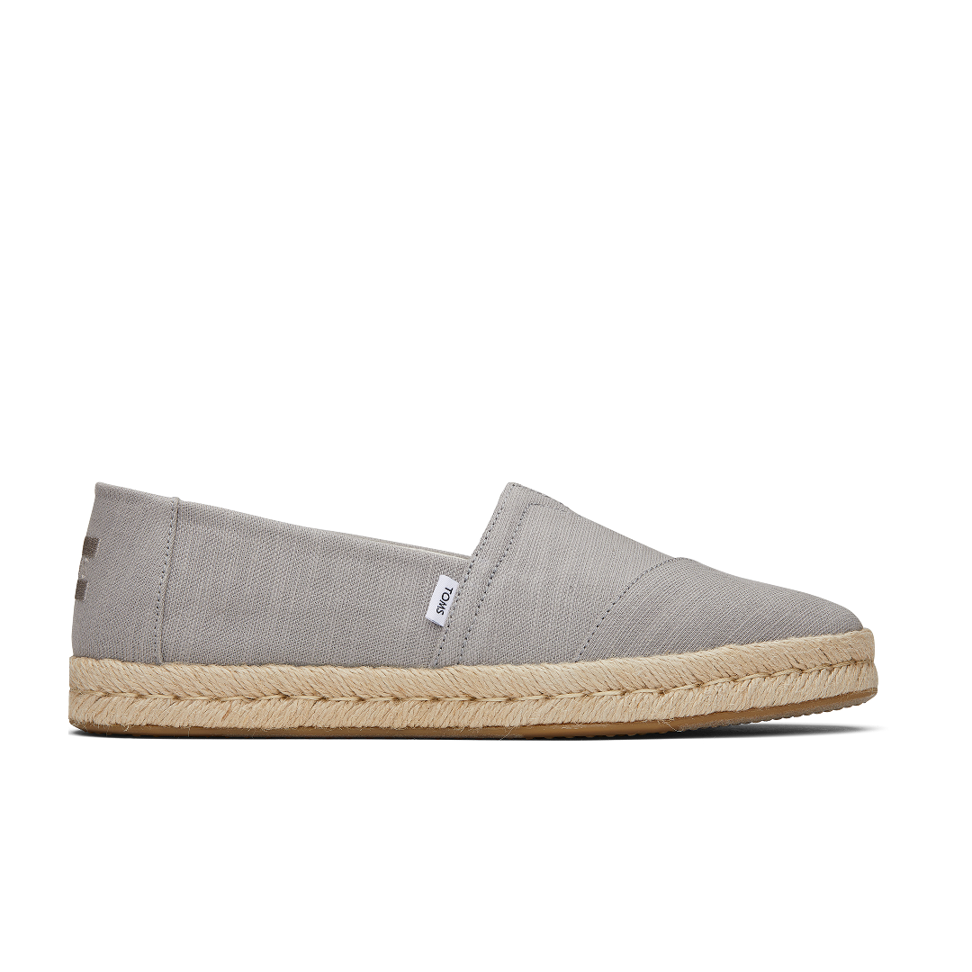Toms Alpargatas de mujer Rope 2.0 gris