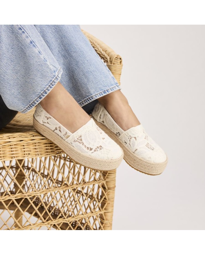 Alpargatas de mujer Valencia crochet...
