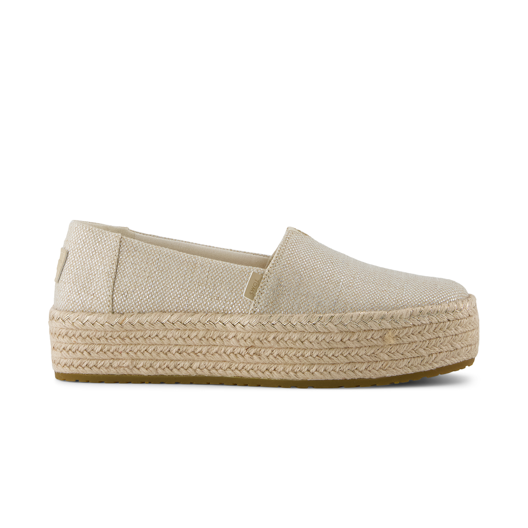 Toms Alpargatas de mujer Valencia champagne