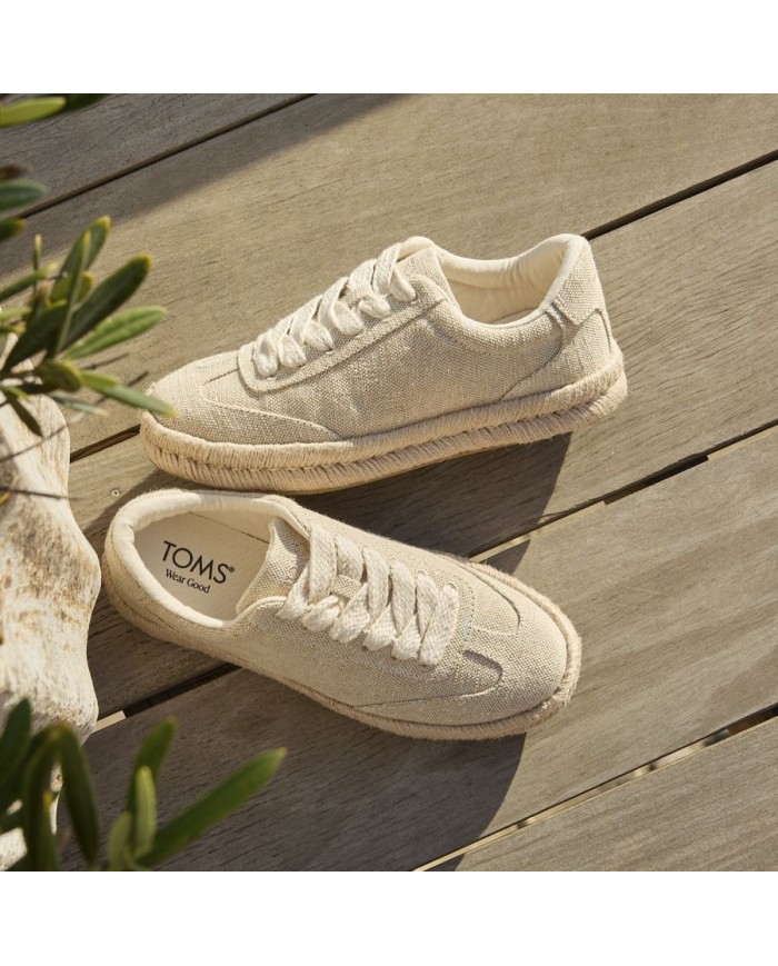 Zapatillas de mujer Jesse lona champagne