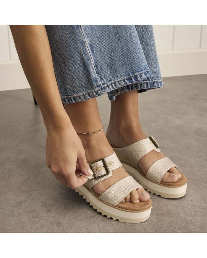 Sandalias de mujer Diana natural