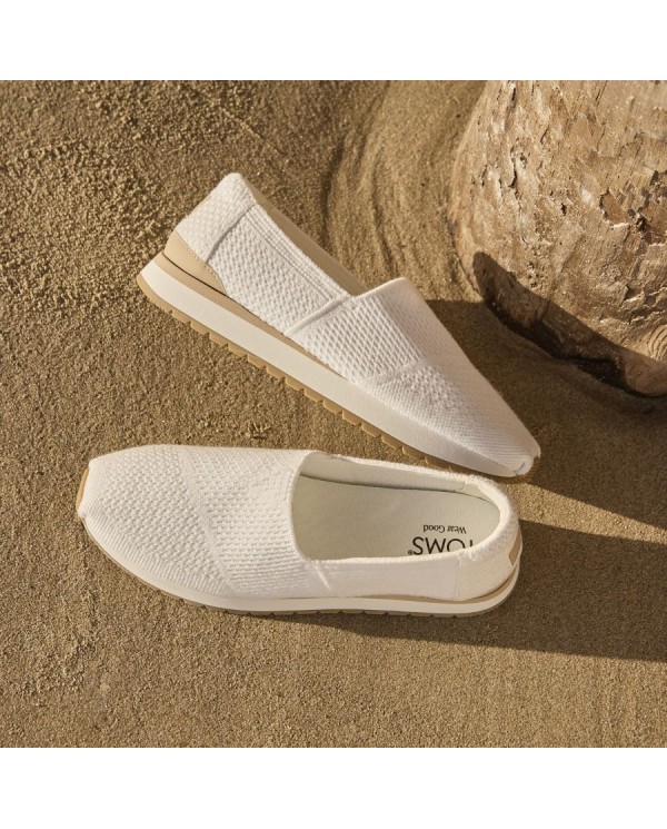 Zapatillas de mujer Resident Plus punto blanco