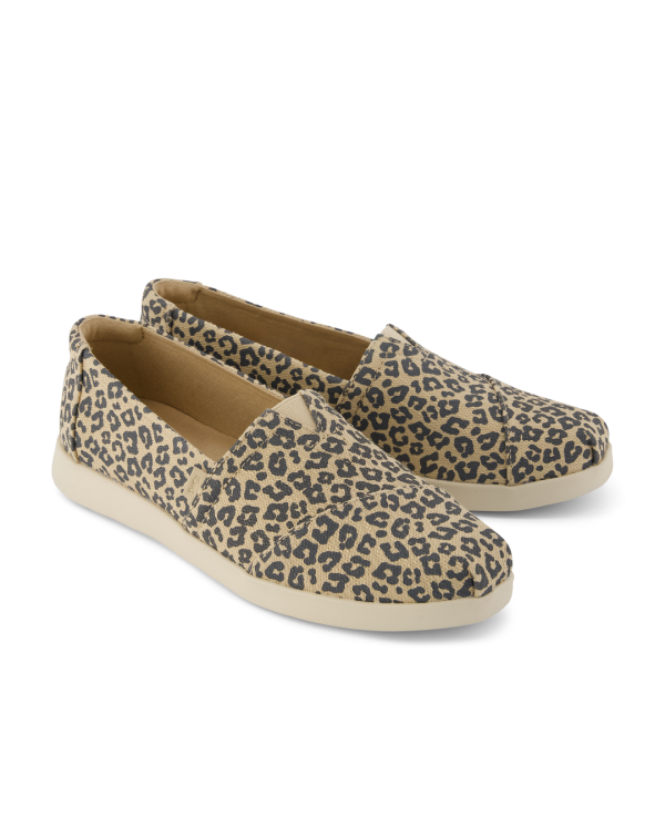 Alpargatas de mujer Plus leopardo