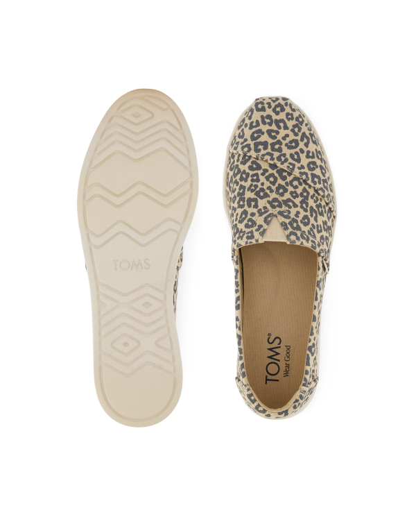 Alpargatas de mujer Plus leopardo