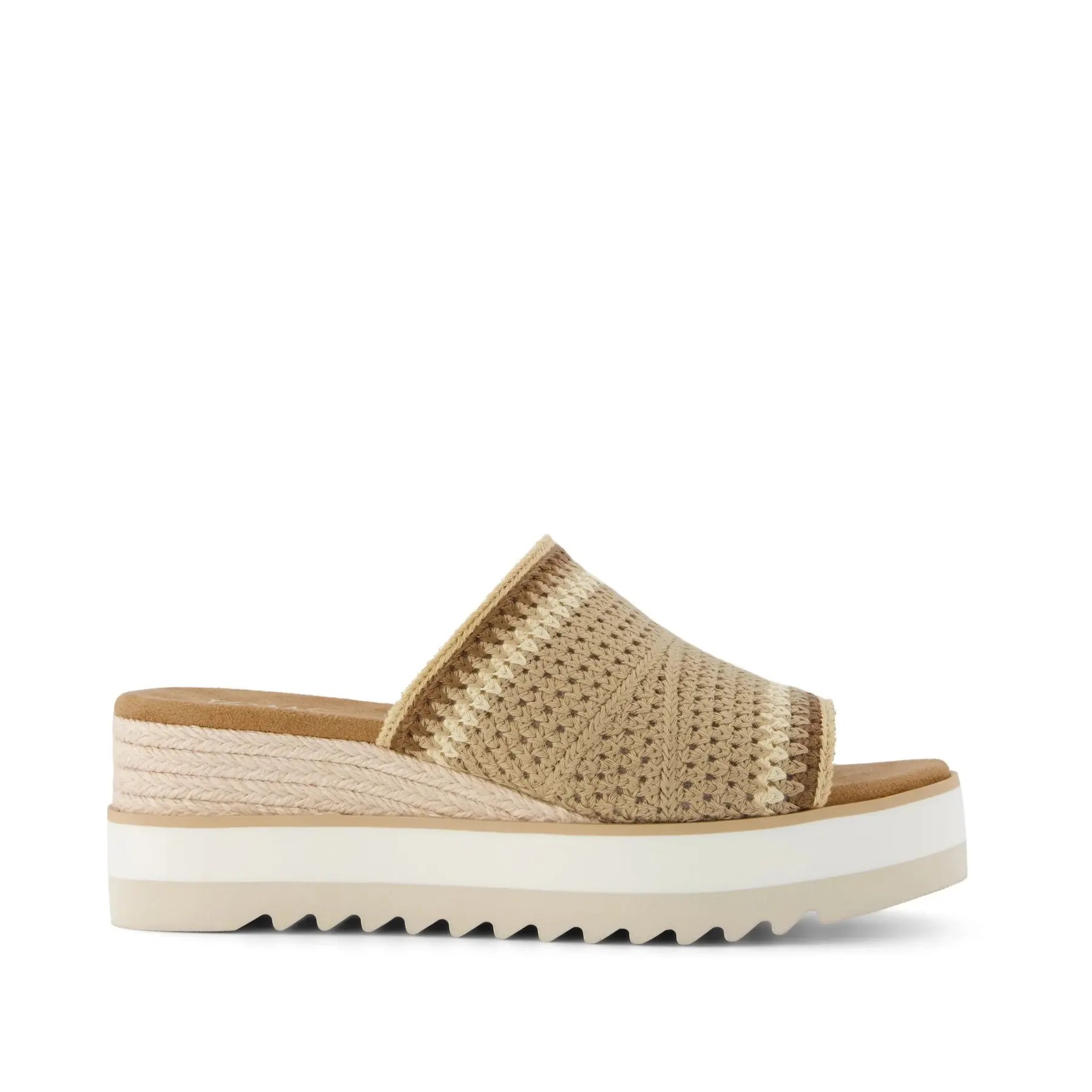Toms Sandalias de mujer Diana mule crochet almendra
